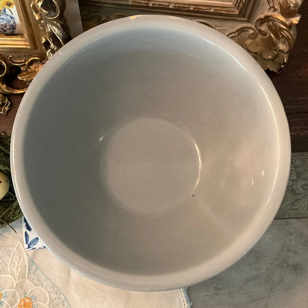 Elegant Stone Blue Ceramic Bowl - Picture 2 of 10